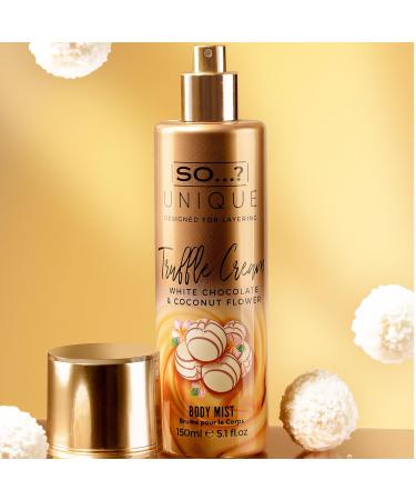 So ... Unique Truffle Cream Body Mist - Vanilla Gourmand Fruity Perfume for Women - Cruelty Free Body Spray for Women - 5.1 oz - Buy Online on GoSupps.com