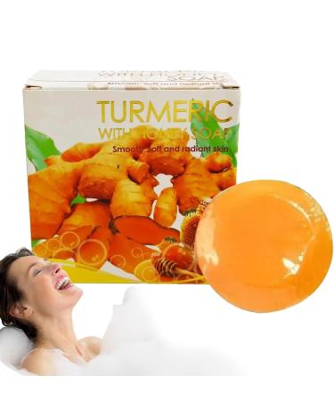  Generisch turmeric face soap turmeric honey soap moisturizing face soap face soap face soap moisturizing soap facial cleanser deep cleansing bar for women - Buy Online on GoSupps.com