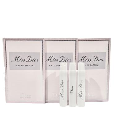 Dior Sample Perfume Miss Sample Women 1 ml / 0.03 fl oz Set of 3