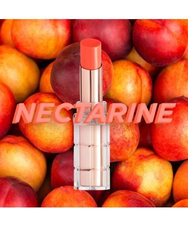 L'Oreal Paris Colour Riche Plump & Shine Lipstick - Nectarine Plump | Radiant, Fuller Lips with All-Day Moisture | 0.1 oz - Buy Online on GoSupps.com