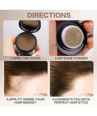 Space Hair Brown 4g Powder Hair Thickener & Concealer | Waterproof & Windproof Hair Sealing for Men & Women - Buy Online on GoSupps.com