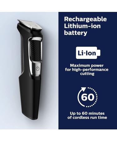 Philips Norelco MG375060 Multi Groomer Kit - 13 Piece Beard  Face & Hair Trimmer  No Blade Oil Needed - Buy Online on GoSupps.com