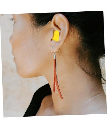 Buy EXCEART Noise Canceling Ear Plugs - 30 Pairs Moldable Sound Insulation for Sleeping & Hearing Protection (Yellow) - Best Noise Reduction Earplugs Online - Buy Online on GoSupps.com