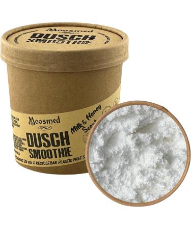 Moosmed Shower Smoothie - Vegan Organic Soap Handmade in Germany - Shower Butter with Exfoliating Effect - Buy Online on GoSupps.com
