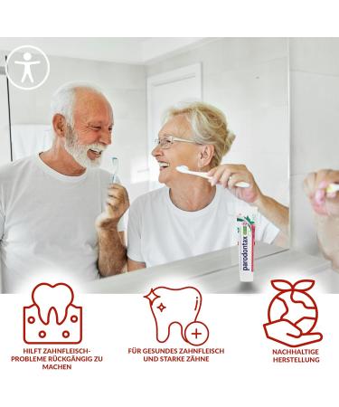 Parodontax Herbal Fresh Toothpaste for Bleeding Gums 75ml (Pack of 12) & Celexqua Toothbrush Cap - Best for Oral Care | International Shipping - Buy Online on GoSupps.com