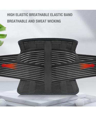 Buy Cacacook Lordosis Support Waist Belt - Steel Plate Double Compression & Stretch Mesh - M (55-65 kg) - International Shipping Available - Buy Online on GoSupps.com