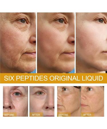 Collagen Facial Serum Peptide Serum Facial Hydrating Serum Anti Aging facial Serum Peptide Serum for Women Repairs Skin Serums Skincare Dark Spot Correcting Glow Serum Brighting Hyaluronic Acid Serum - Buy Online on GoSupps.com
