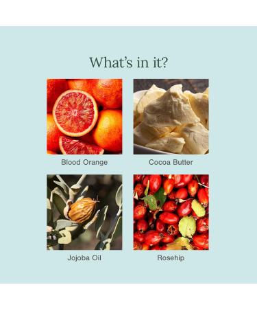 Juicy Chemistry Blood Orange & Rosehip Lip Balm 5 G |Enriched with Natural Ceramides to Hydrate Moisturise & Reduce Pigmentation|Formulated with Organic Castor Oil Jojoba Oil and Vitamin E - Buy Online on GoSupps.com