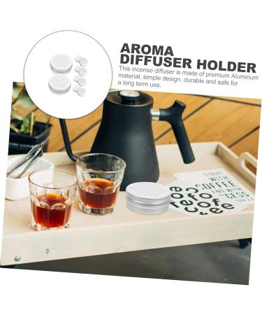 PopetPop Dog Leash & Aluminum Essential Oil Diffuser - 40 Pieces Truffle Oil Fragrance Home Aroma Tool Silver 2.6x6.8cm - Buy Online on GoSupps.com