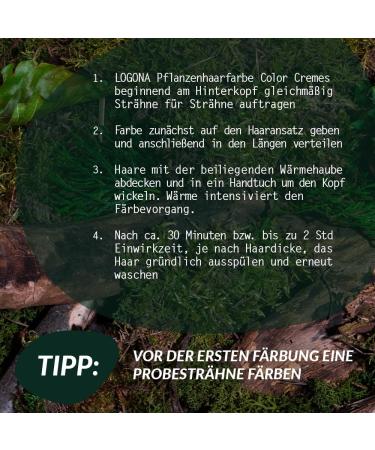 Logona Natural Cosmetics Plant Hair Color 240 Nougat Brown - 150ml | Henna-Based Brown Tone Cream for Dark Hair - Buy Online on GoSupps.com