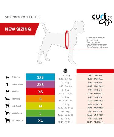 Curli Vest Harness Air-Mesh Ruby XL - Comfortable & Stylish Dog Gear for International Shipping - Buy Online on GoSupps.com