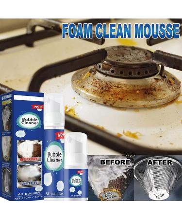 MOF CHEF Cleaner Powder MOF CHEF Protective Kitchen Cleaner Powder Foaming Heavy Oil Stain Cleaner All Purpose Bubble Cleaner Kitchen Deep Cleaning Spray Powerful Stain Removing Foam Cleaner (100ML) - Buy Online on GoSupps.com