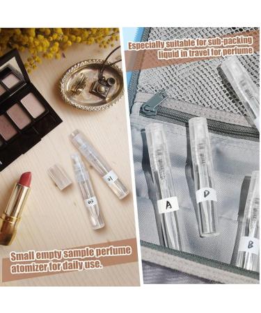 ZONTTR Mini Clear Plastic Bottle Empty Fine Mist Refillable Perfume Bottle Mini Perfume Bottle 5Ml Perfume Atomizer - Buy Online on GoSupps.com