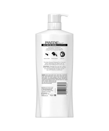 Shop Pantene Daily Moisture Shampoo 38.2 Fl Oz | Hydrating Hair Care for All Hair Types | Global Shipping Available - Buy Online on GoSupps.com