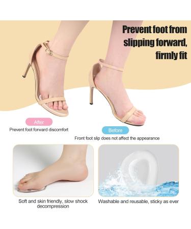 5 Pairs Non-Slip Gel Shoe Inserts & Cushions - Forefoot & Heel Comfort - Reusable for Men & Women - Buy Online on GoSupps.com
