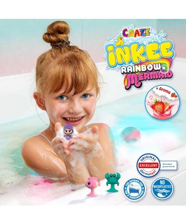 Inke Surprise Mermaid Bath Bombs Set - 3 Magical Kids Bath Balls with Surprise - Perfect for Bathtime Fun! - Buy Online on GoSupps.com