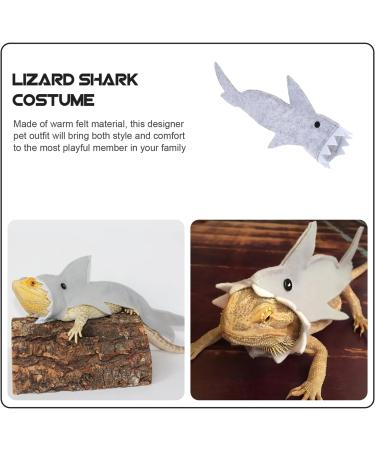 Balacoo 2pcs Lizard Shark Outfit Felt Equipment Keep Warm - Buy Online on GoSupps.com