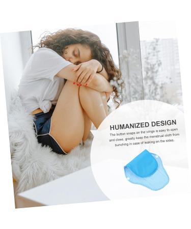 Doitool 6 Sets Blue Nursing Night Helpers Incontinence Bags - Washable Cloth Cushions for Postpartum & Menstrual Maternal - 30x18x0.6cm - Buy Online on GoSupps.com