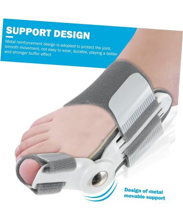 Healeved 6 Pcs Valgus Thumb Splints | Silicone Hallux Bunion Socks & Toe Spacer Set - Buy Online on GoSupps.com