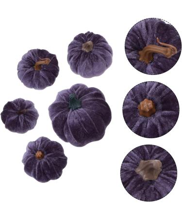 HOMSFOU 10 Pcs Flannel Foam Pumpkin Artificial Pumpkins Bulk Thanksgiving Decor Craft Pumpkins Pumpkin Artificial Faux Pumpkin Decor Fall Decorations Home Party Photo Prop Set Halloween Greyx2pcs 14X12.5X12.5CMx2pcs - Buy Online on GoSupps.com