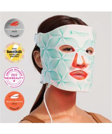 Omnilux Contour Face - FDA Approved LED Light Therapy Mask for Professional Anti-Aging Treatment - Buy Online on GoSupps.com