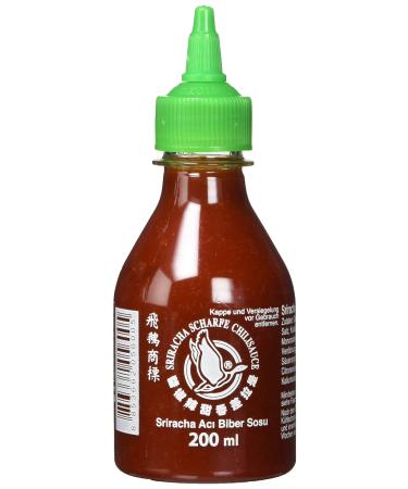 FLYING GOOSE Sriracha Chili Sauce hot pack of 4 (4 x 200 ml) hot 200 ml (pack of 4) - Buy Online on GoSupps.com