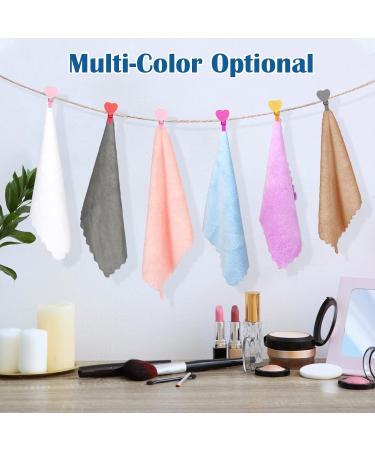 Orighty 24-Pack Reusable Makeup Remover Cloths | Soft Coral Fleece Microfiber | Washable Makeup Removal Cleansing Towels for Face, Eye, Lips | 7x7 inch - Buy Online on GoSupps.com