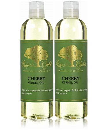 24 Fl.oz Premium Cherry Kernel Carrier Oil 100% Pure & Organic Cold Pressed Skin Hair Health - Buy Online on GoSupps.com