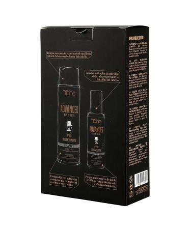 TAHE Advanced Barber Anti Hair Loss Pack - Shampoo 300ml & Lotion 125ml | International Shipping - Buy Online on GoSupps.com