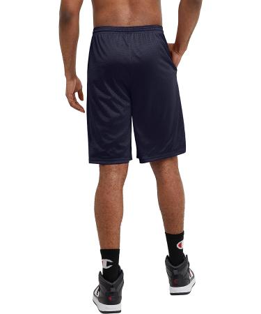 Champion Men's Mesh Basketball Shorts - Navy | Lined Gym Shorts - Buy Online on GoSupps.com
