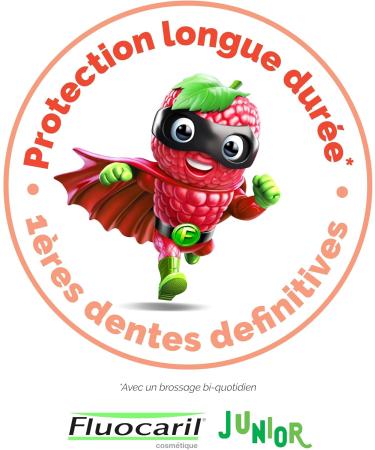 FLUOCARIL - Toothpaste Junior 6-13 years Anti-Caries Bi-fluorinated 145mg - Flavor/Taste Red Fruits - Helps prevent caries a - Buy Online on GoSupps.com