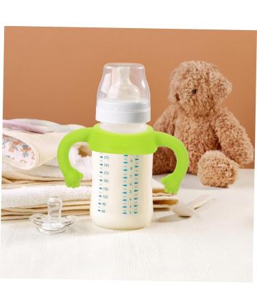 Abaodam 2 pcs Milk Bottle Handle for Silicone Milk Bottle Handle Bottle Handle for Accessories Soft Milk Bottle Handles Bottle Holder Feeding Bottle 14.00X5.00X5.00CM Light Green - Buy Online on GoSupps.com