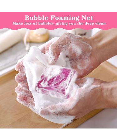 Organic Yoni Soap Bars Set of 4 for Women - pH Balanced Feminine Wash - Handmade Vagina Soap with Bubble Net - Natural Vaginal Care - 3.53 oz - Buy Online on GoSupps.com