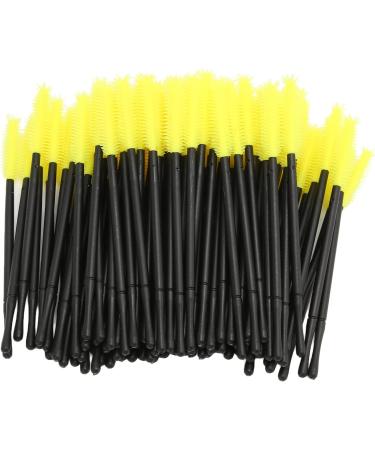 Mascara Wands Disposable Eyelashes Brush Natural Makeup Silicone Lightweight Sturdy Convenient Use for Women for Beauty Salon - Buy Online on GoSupps.com