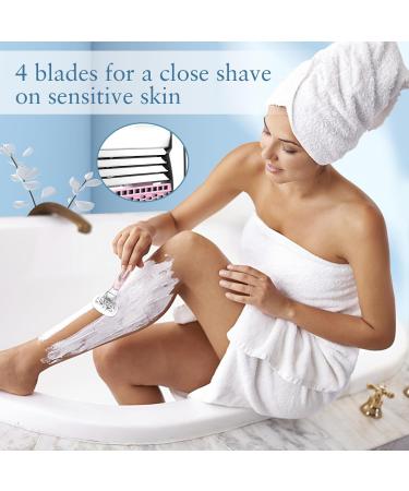 JENCVNL Women's Razor - Smooth Shaving Kit with 8 Replacement Blades | Durable & Comfortable - Buy Online on GoSupps.com