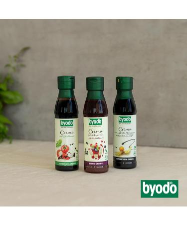  ByoDo Byodo Cream with Balsamic Vinegar of Modena PGI (150 ml) - Organic - Buy Online on GoSupps.com
