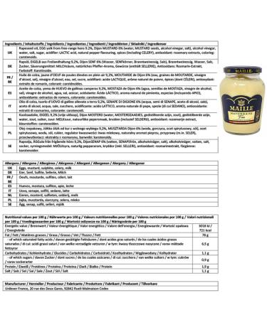 Buy Maille Mayonnaise Fine 320g - Gourmet French Mayonnaise for International Shipping - Buy Online on GoSupps.com