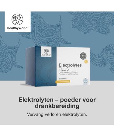 Be Healthy Group doo Electrolytes Powder for Drink Preparation Chloride Sodium Magnesium and Potassium 20 Sachets Body Hydration With Added Zinc & Vitamin B6 Lemon & Lime - Buy Online on GoSupps.com