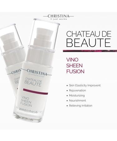 Christina Chateau de Beaute Serum - Retinol & Hyaluronic Acid | Anti-Aging Face Serum for All Skin Types | Moisturizing Wrinkle Smoothing Elasticity Boost | 30ml - Buy Online on GoSupps.com