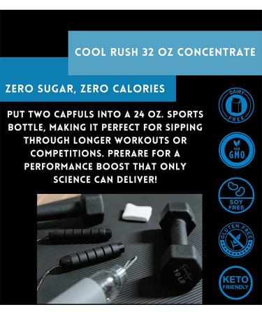 Nanohydr8 Workout Energy Drink with Nanotechnology for Fast Hydration and Electrolyte Recovery 32oz Cool Rush Grape Concentrate - Buy Online on GoSupps.com