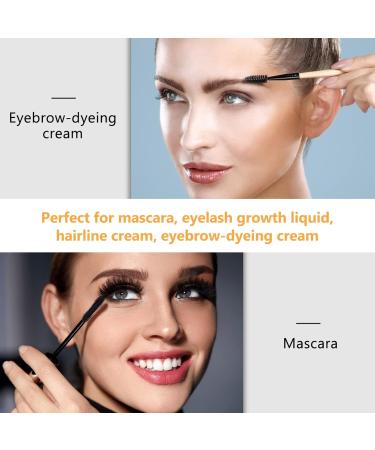 Healeved 10pcs Eyelash Tube Eyelash Mascara Eyelash Wand Tube Mascara Bottles Empty Cosmetic Plastic White - Buy Online on GoSupps.com