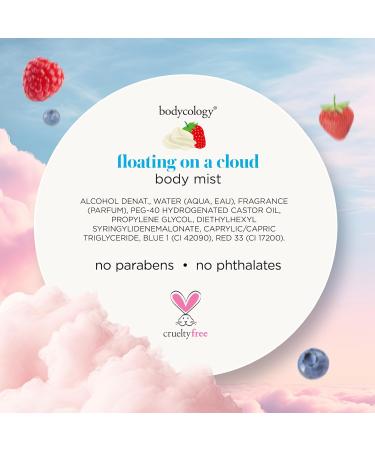 Bodycology Long-Lasting Fragrance Body Mist Floating On A Cloud 8 fl oz - Buy Online on GoSupps.com
