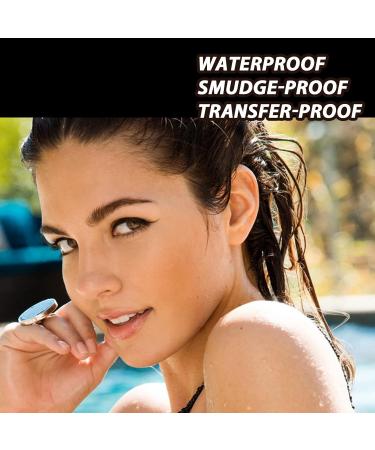 1PCS Eyebrow Pomade Waterproof Eyebrow Cream Smudge Proof Brow Pomade Sweat Proof Long Lasting for Natural Looking Eyebrow Makeup Light Brown - Buy Online on GoSupps.com