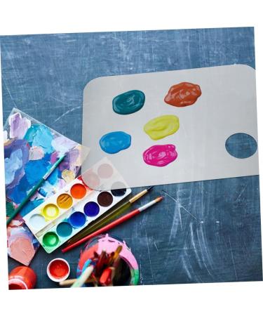 VALICLUD 1 Ensemble Palette de Maquillage Plateau manucure plaques Ongles pour Nail Art Palette de Peinture en Plastique M langer la Plaque pour Le Maquillage Acrylique - Buy Online on GoSupps.com