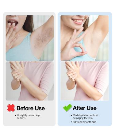 Crystal Hair Removal Stone for Men & Women | Painless Hair Removal Tool for Back Arms & Legs - Buy Online on GoSupps.com