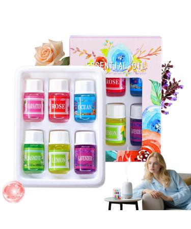 Huiles d'Aromath rapie | Huile e Portative - Soluble L'Eau Pour Humidificateur 6 Flacons