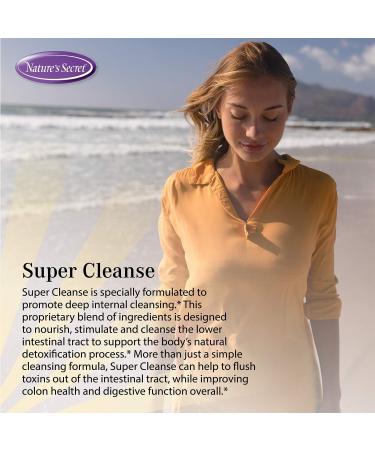 Nature's Secret Super Cleanse Extra Strength Detox | Total Body & Digestive Health | 200 Tablets - Buy Online on GoSupps.com