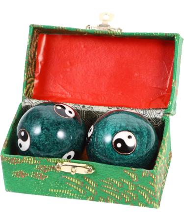 Clispeed 10 Stk Metal Stress Massage Balls - Reusable Hand Roller for Adult Relaxation & Sports Recovery - Buy Online on GoSupps.com