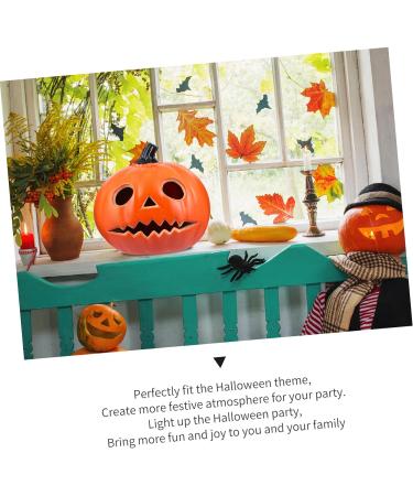 HOMSFOU Pumpkin Lantern Light up Pumpkins Led Pumpkin Lights Electric Pumpkin Lights Orange Pumpkin Lights Light up Pumpkin Decor Pumpkin Led Lights Led Decor Plastic Prop Lights Hollow - Buy Online on GoSupps.com