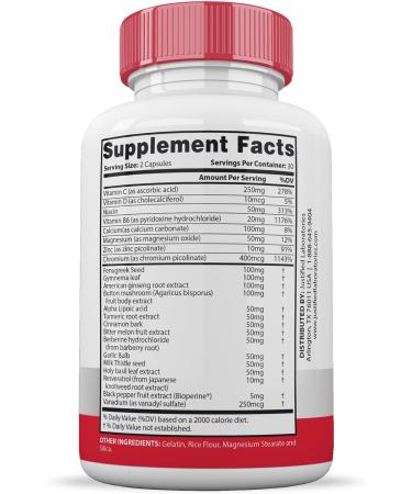 (3 Pack) Gluco Revive Extreme 1295MG Pills Glyco Support Advanced Formula Gluorevive Glycogen Support Formulated with Turmeric Berberine Resveratrol Garlic Bitter Melon Milk Thistle 180 Capsules 60 Count (Pack of 3) - Buy Online on GoSupps.com